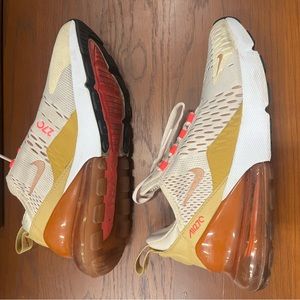 Air max 270 clean shoes scuffs on the air bubbles size 6.5